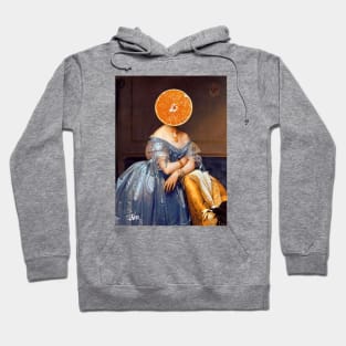 La orange Hoodie